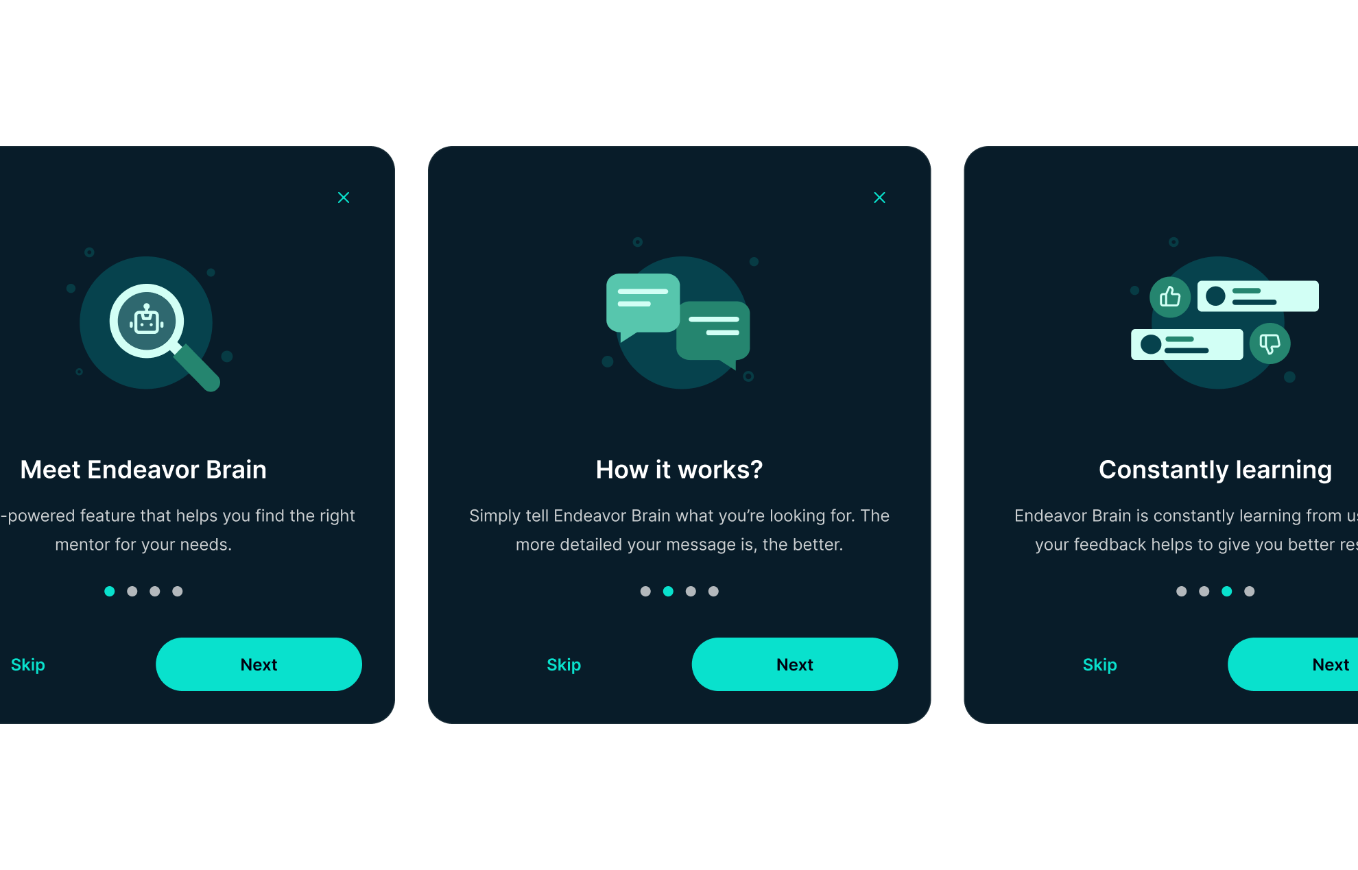 App onboarding flow