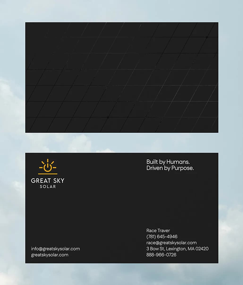Brand business cards