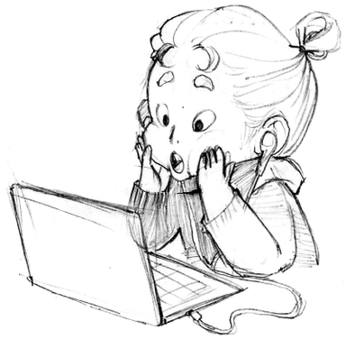 The binge watcherillustration